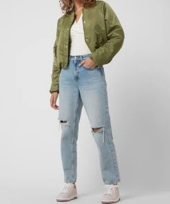 Scotch & Soda Blouson Aus Satin - Khaki