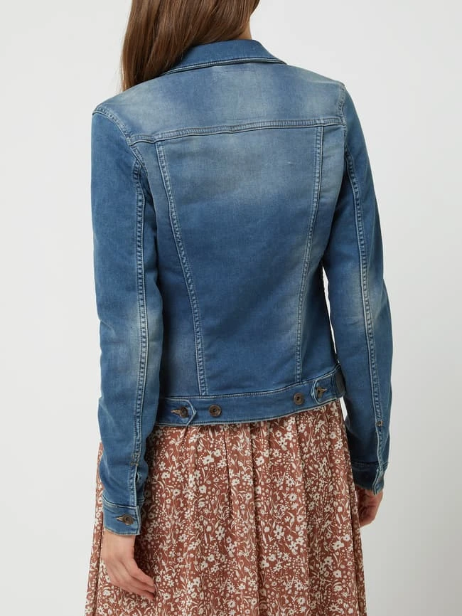 Garcia Slim Fit Jeansjacke Mit Stretch-Anteil Modell 'Sofia' - Blau 5 Garcia Slim Fit Jeansjacke Mit Stretch-Anteil Modell 'Sofia' - Blau – Bild 5