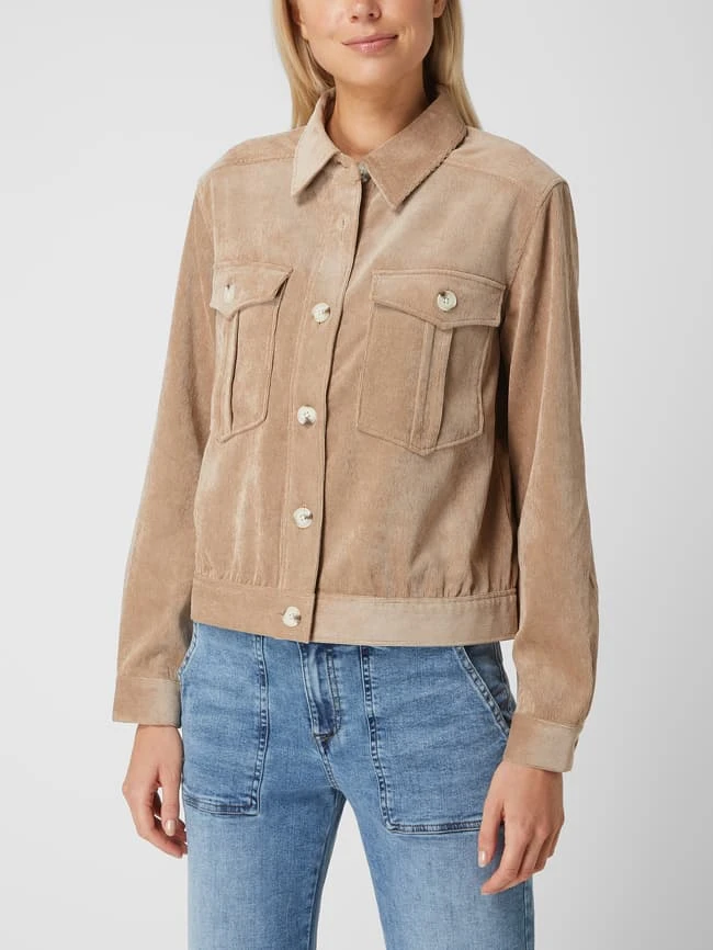 Opus Jacke Aus Cord Modell 'Hilmi' - Beige 4 Opus Jacke Aus Cord Modell 'Hilmi' - Beige – Bild 4