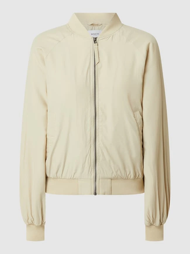 MOSS COPENHAGEN Bomber Aus Viskosemischung Modell 'Irem' - Schilf 2 MOSS COPENHAGEN Bomber Aus Viskosemischung Modell 'Irem' - Schilf – Bild 2