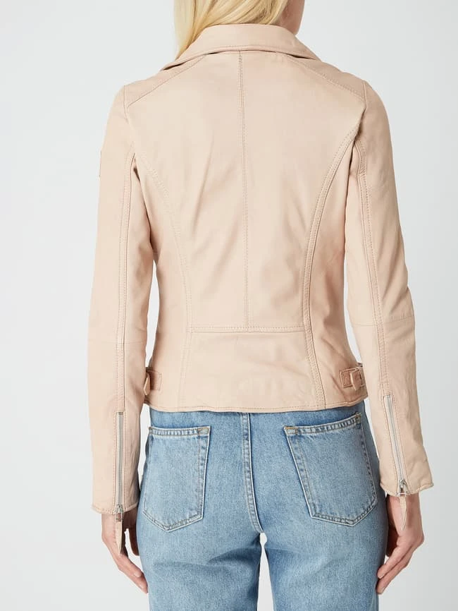 Freaky Nation Lederjacke Im Biker-Look Modell 'Biker Princess' - Hellrosa 5 Freaky Nation Lederjacke Im Biker-Look Modell 'Biker Princess' - Hellrosa – Bild 5