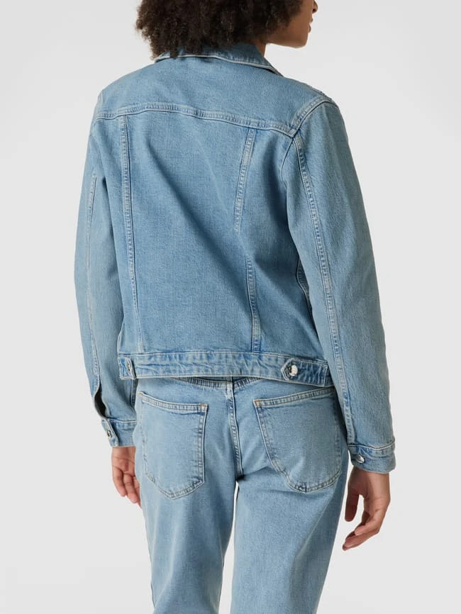 MOS MOSH Jeansjacke Mit Stretch-Anteil - Bleu 5 MOS MOSH Jeansjacke Mit Stretch-Anteil - Bleu – Bild 5