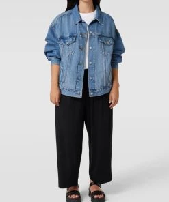 Levi’s® Plus PLUS SIZE Jeansjacke Mit Label-Details Modell 'Trucker' - Jeans