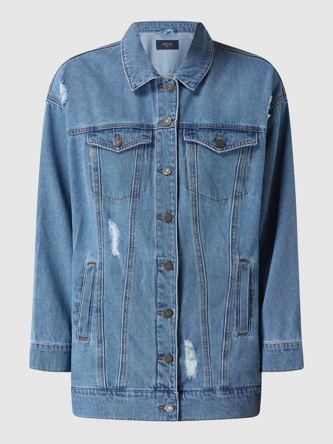 Noisy May Jeansjacke Im Destroyed-Look Modell 'Fiona' - Hellblau 2 Noisy May Jeansjacke Im Destroyed-Look Modell 'Fiona' - Hellblau – Bild 2
