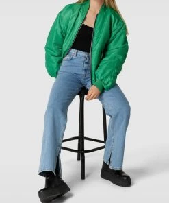 CATWALK JUNKIE Bomberjacke Mit Reißverschluss Modell 'FAYE' - Grün