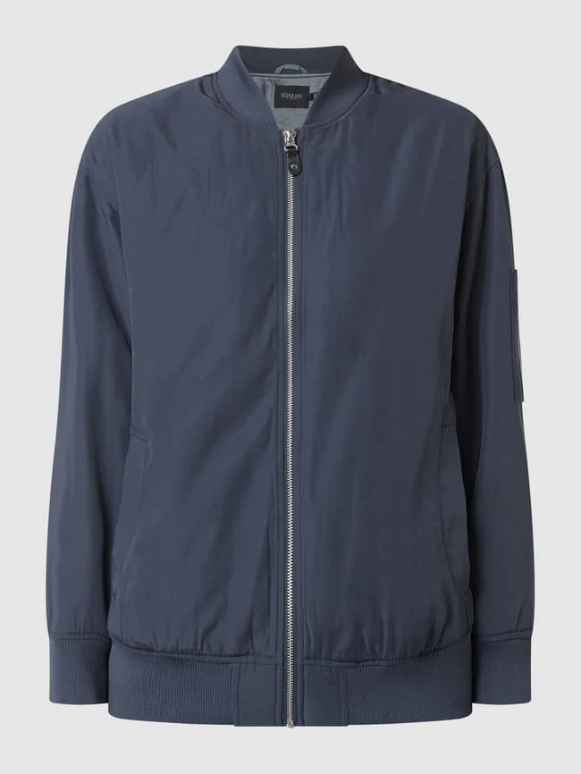 Soaked In Luxury Blouson Mit überschnittenen Schultern Modell 'Jessa' - Anthrazit 2 Soaked In Luxury Blouson Mit überschnittenen Schultern Modell 'Jessa' - Anthrazit – Bild 2