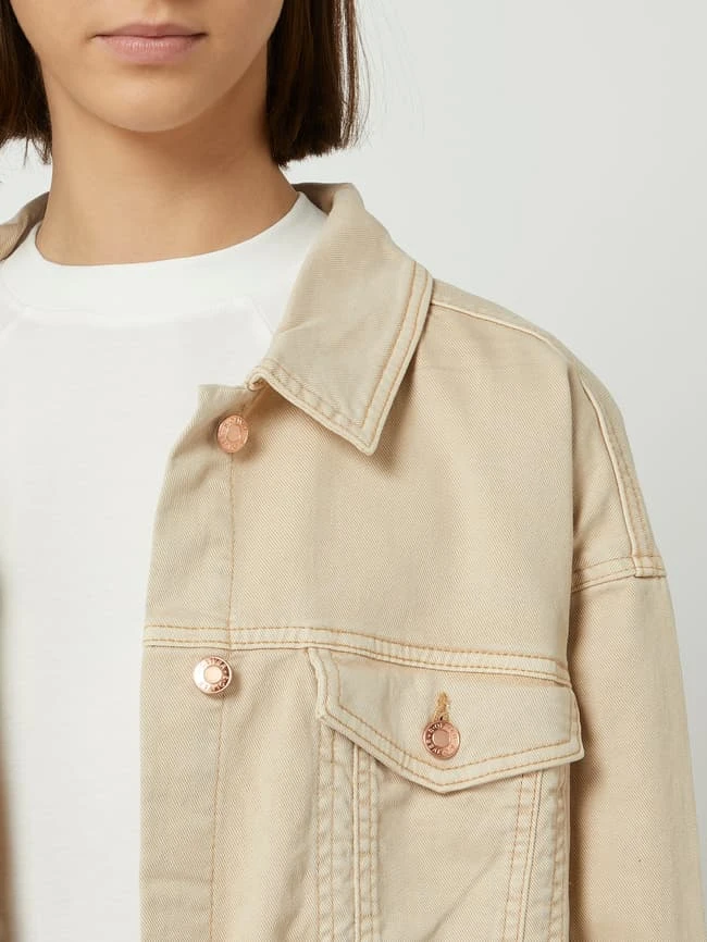 S.Oliver RED LABEL Jeansjacke Mit Stretch-Anteil - Sand 3 S.Oliver RED LABEL Jeansjacke Mit Stretch-Anteil - Sand – Bild 3