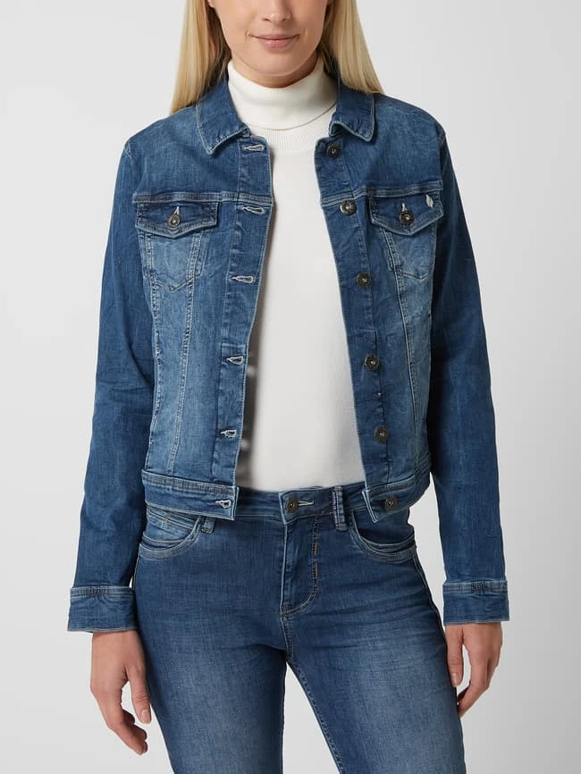 Blue Fire Jeans Jeansjacke Mit Stretch-Anteil - Blau 4 Blue Fire Jeans Jeansjacke Mit Stretch-Anteil - Blau – Bild 4