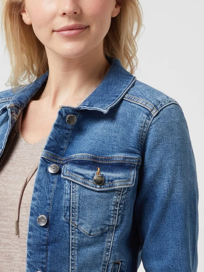 Q/S Designed By Jeansjacke Mit Stretch-Anteil - Hellblau 3 Q/S Designed By Jeansjacke Mit Stretch-Anteil - Hellblau – Bild 3