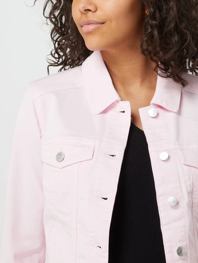 Q/S Designed By Jeansjacke Mit Stretch-Anteil - Rosé 3 Q/S Designed By Jeansjacke Mit Stretch-Anteil - Rosé – Bild 3