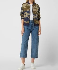 Risy & Jerfs Blouson Aus Viskose Mit Camouflage-Muster - Khaki