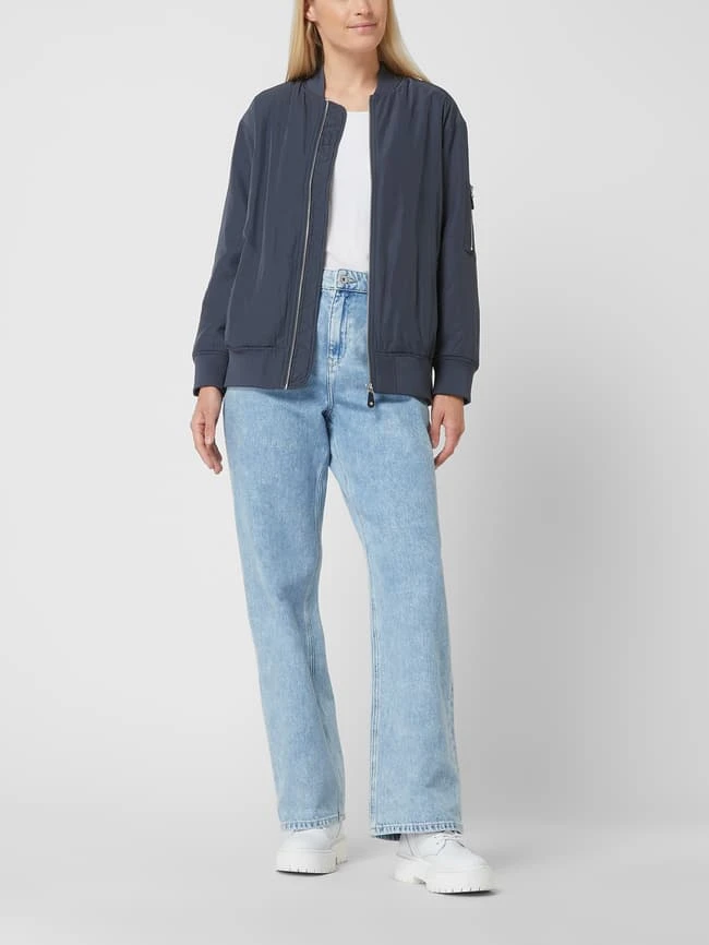 Soaked In Luxury Blouson Mit überschnittenen Schultern Modell 'Jessa' - Anthrazit 1 Soaked In Luxury Blouson Mit überschnittenen Schultern Modell 'Jessa' - Anthrazit