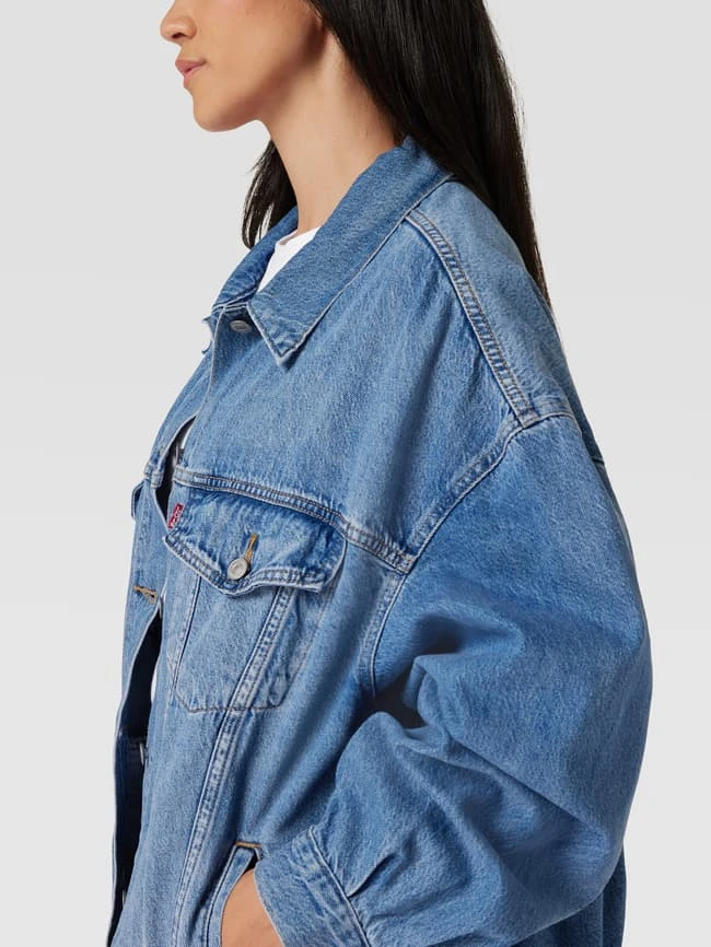 Levi’s® Plus PLUS SIZE Jeansjacke Mit Label-Details Modell 'Trucker' - Jeans 3 Levi’s® Plus PLUS SIZE Jeansjacke Mit Label-Details Modell 'Trucker' - Jeans – Bild 3