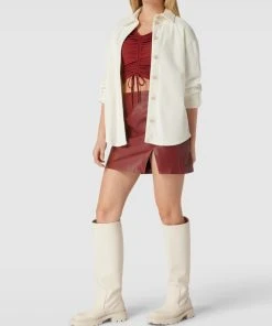 EDITED SHOP 26 Marc O'Polo Denim Hemdjacke In Cord-Optik - Offwhite