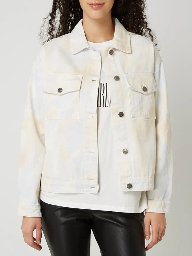 Modström Jeansjacke In Batik-Optik Modell 'Bertil' - Himmelblau 4 Modström Jeansjacke In Batik-Optik Modell 'Bertil' - Himmelblau – Bild 4