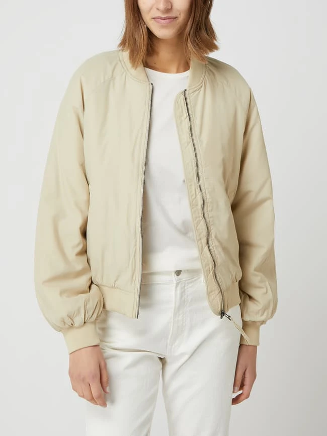 MOSS COPENHAGEN Bomber Aus Viskosemischung Modell 'Irem' - Schilf 4 MOSS COPENHAGEN Bomber Aus Viskosemischung Modell 'Irem' - Schilf – Bild 4