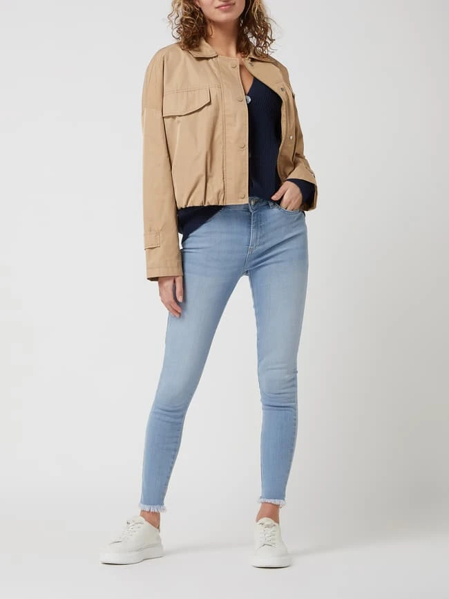 Marc O'Polo Blouson Mit Druckknöpfen - Schlamm 1 Marc O'Polo Blouson Mit Druckknöpfen - Schlamm