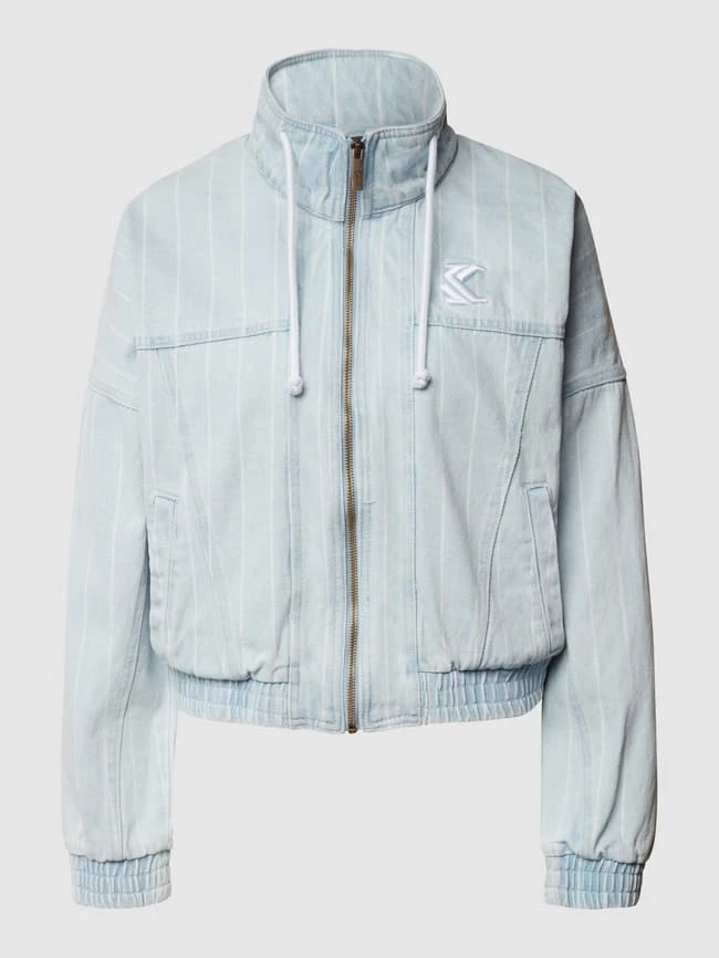KARL KANI Jeansjacke Mit Brand-Stitching - Blau 2 KARL KANI Jeansjacke Mit Brand-Stitching - Blau – Bild 2