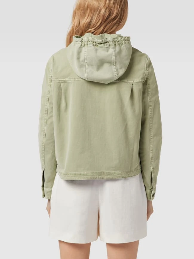 Marc Cain Jeansjacke Mit Kapuze - Khaki 5 Marc Cain Jeansjacke Mit Kapuze - Khaki – Bild 5