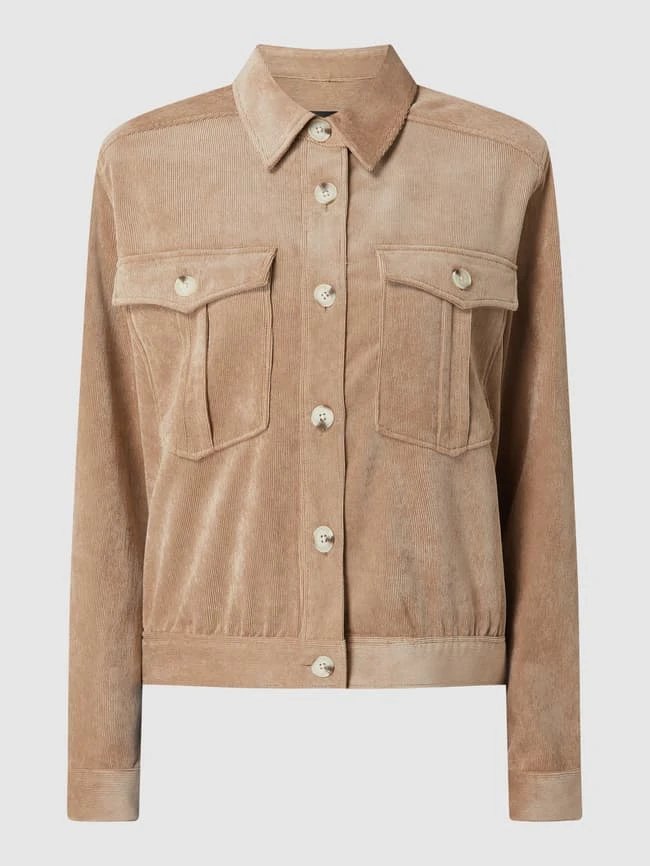 Opus Jacke Aus Cord Modell 'Hilmi' - Beige 2 Opus Jacke Aus Cord Modell 'Hilmi' - Beige – Bild 2