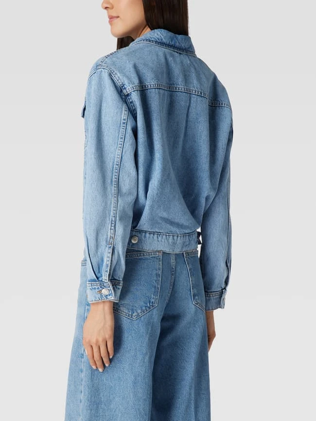 Mango Jeansjacke Mit Umlegekragen - Hellblau 5 Mango Jeansjacke Mit Umlegekragen - Hellblau – Bild 5