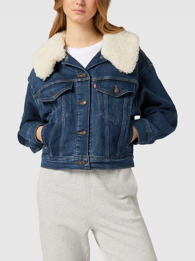 Levi's® Jeansjacke Mit Kunstfellkragen Modell 'BABY BUBBLE' - Jeans 4 Levi's® Jeansjacke Mit Kunstfellkragen Modell 'BABY BUBBLE' - Jeans – Bild 4