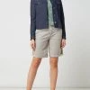 Marc Cain Jeansjacke Mit Pattentaschen - Marineblau