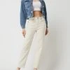 Only Cropped Jeansjacke Mit Destroyed-Effekten Modell 'Malibu' - Jeans