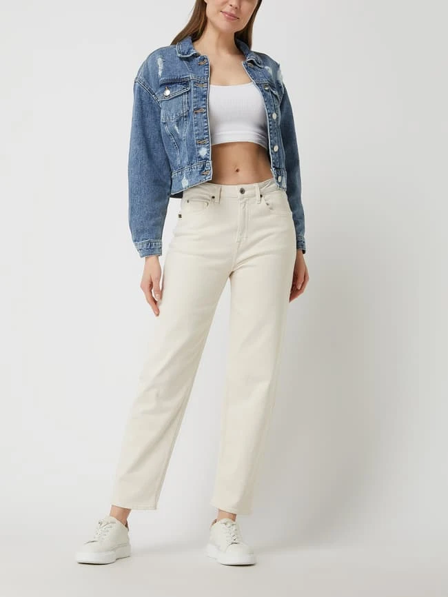 Only Cropped Jeansjacke Mit Destroyed-Effekten Modell 'Malibu' - Jeans 1 Only Cropped Jeansjacke Mit Destroyed-Effekten Modell 'Malibu' - Jeans