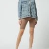 Only Jeansjacke Mit Used-Effekte - Jeans