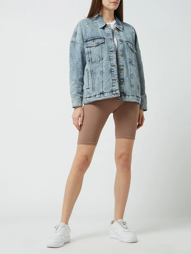 Only Jeansjacke Mit Used-Effekte - Jeans 1 Only Jeansjacke Mit Used-Effekte - Jeans