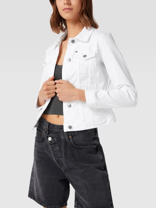 ARMANI EXCHANGE Jeansjacke Mit Stretch-Anteil - Weiß 4 ARMANI EXCHANGE Jeansjacke Mit Stretch-Anteil - Weiß – Bild 4