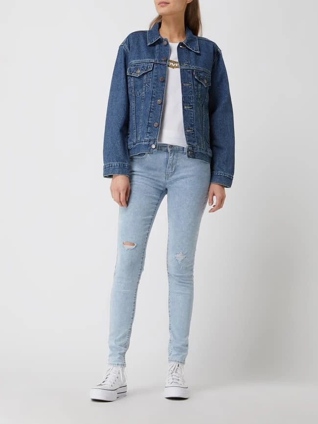 Levi's® Ex Boyfriend Fit Trucker Jacket Aus Baumwolle - ‘Water<Less™’ - Jeans 1 Levi's® Ex Boyfriend Fit Trucker Jacket Aus Baumwolle - ‘Water<Less™’ - Jeans