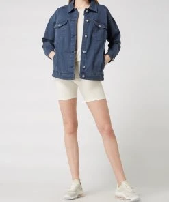 S.Oliver RED LABEL Jeansjacke Mit Stretch-Anteil - Blau