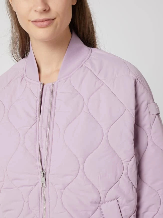 Tom Tailor Denim Bomber Mit Steppnähten - Wattiert - Purple 3 Tom Tailor Denim Bomber Mit Steppnähten - Wattiert - Purple – Bild 3