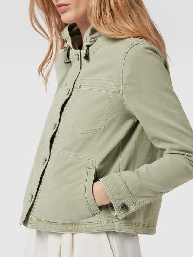 Marc Cain Jeansjacke Mit Kapuze - Khaki 3 Marc Cain Jeansjacke Mit Kapuze - Khaki – Bild 3
