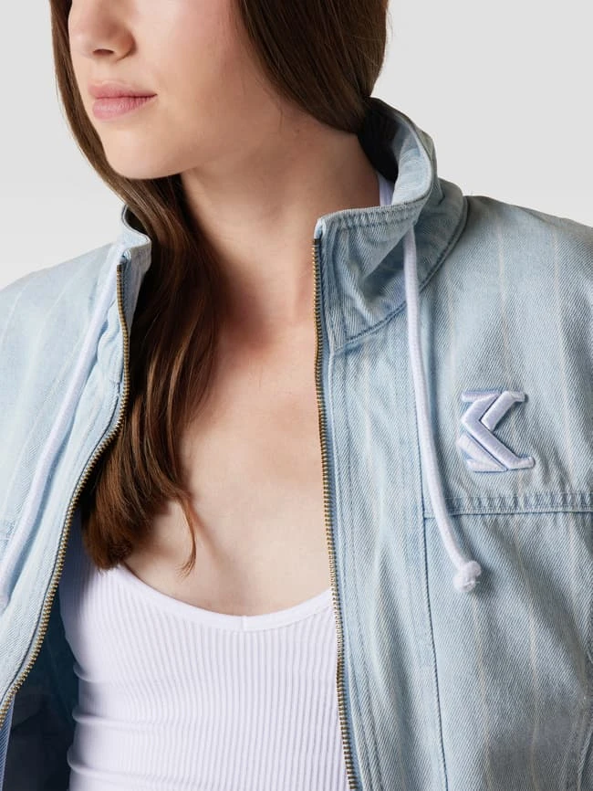 KARL KANI Jeansjacke Mit Brand-Stitching - Blau 3 KARL KANI Jeansjacke Mit Brand-Stitching - Blau – Bild 3