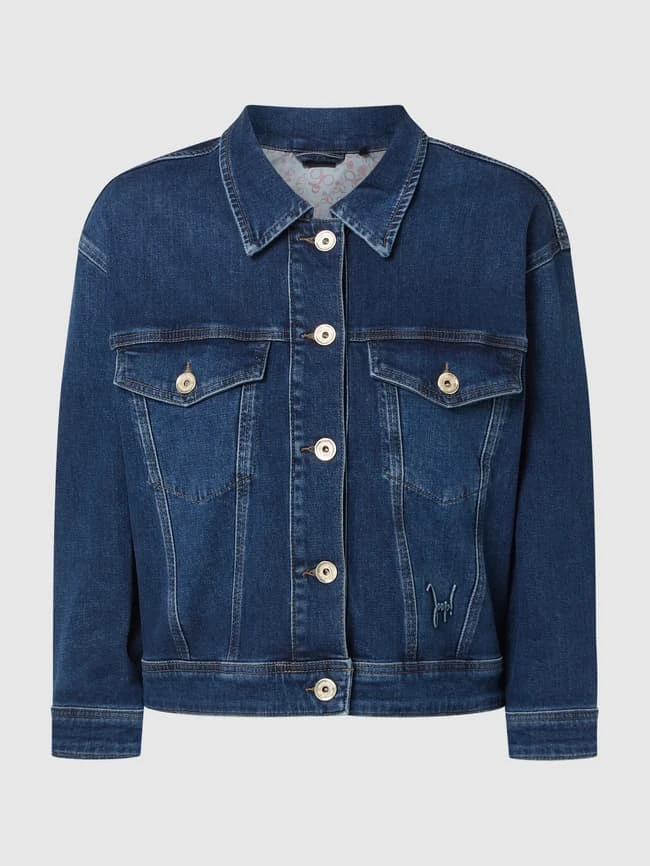 JOOP! Jeansjacke Mit überschnittenen Schultern - Dunkelblau 2 JOOP! Jeansjacke Mit überschnittenen Schultern - Dunkelblau – Bild 2