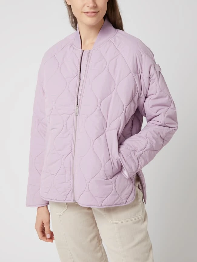 Tom Tailor Denim Bomber Mit Steppnähten - Wattiert - Purple 4 Tom Tailor Denim Bomber Mit Steppnähten - Wattiert - Purple – Bild 4