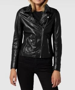 Gipsy Slim Fit Lederjacke Im Biker-Look Modell 'Scarla' - Schwarz 8 Gipsy Slim Fit Lederjacke Im Biker-Look Modell 'Scarla' - Schwarz -Gipsy Shop 71548e2i89954ipi9p844ha49153aeah61ak4j1l70qked2j9t738khj8933ik2c9ha4sdq36lb50j2g68o68c31cdgjep9iclh6cp9k70p64eb5ccpjep1pchh66e9i6tj3apg