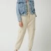 Only Jeansjacke Im Washed-Out-Look Modell 'Frida' - Hellblau