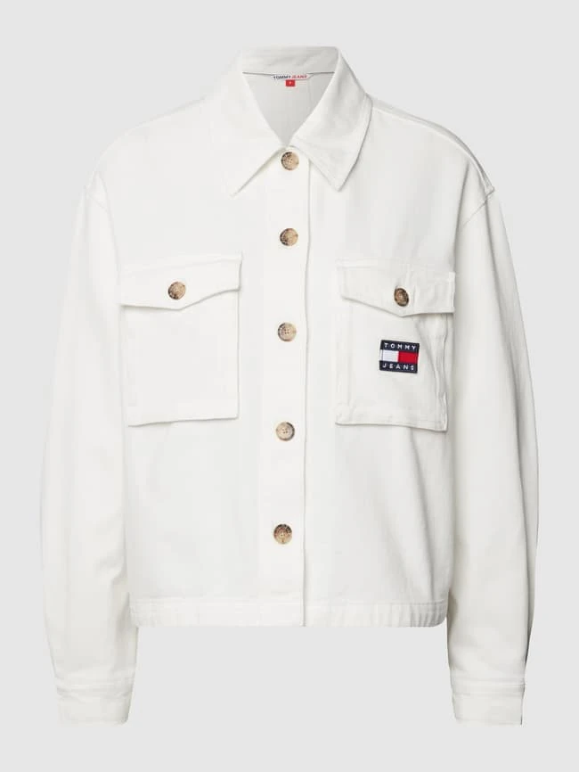 Tommy Jeans Jeansjacke Mit Label-Patch - Offwhite 2 Tommy Jeans Jeansjacke Mit Label-Patch - Offwhite – Bild 2