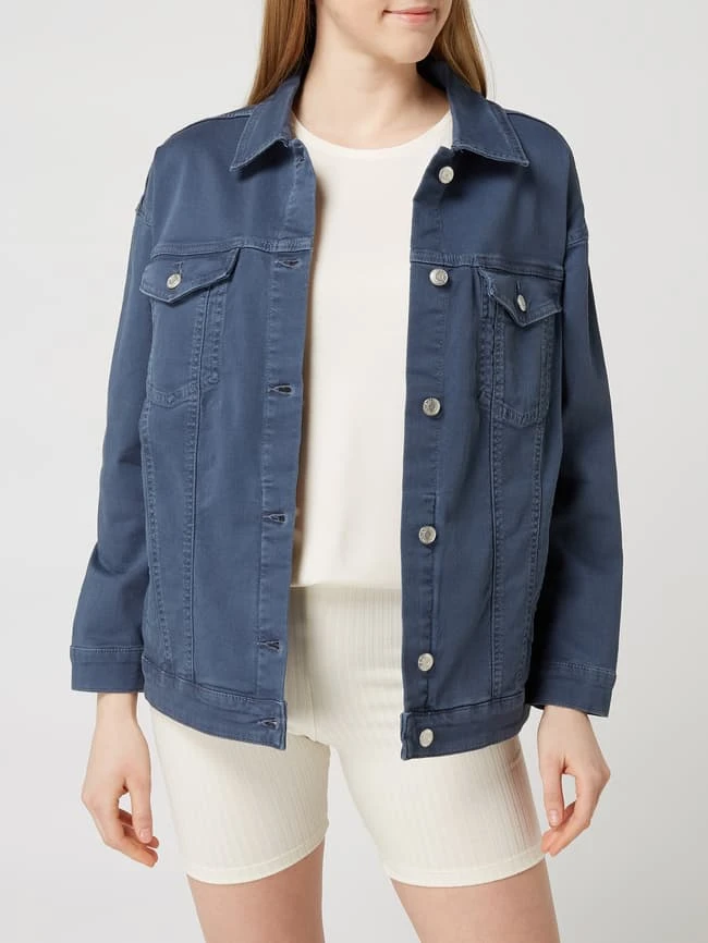 S.Oliver RED LABEL Jeansjacke Mit Stretch-Anteil - Blau 4 S.Oliver RED LABEL Jeansjacke Mit Stretch-Anteil - Blau – Bild 4