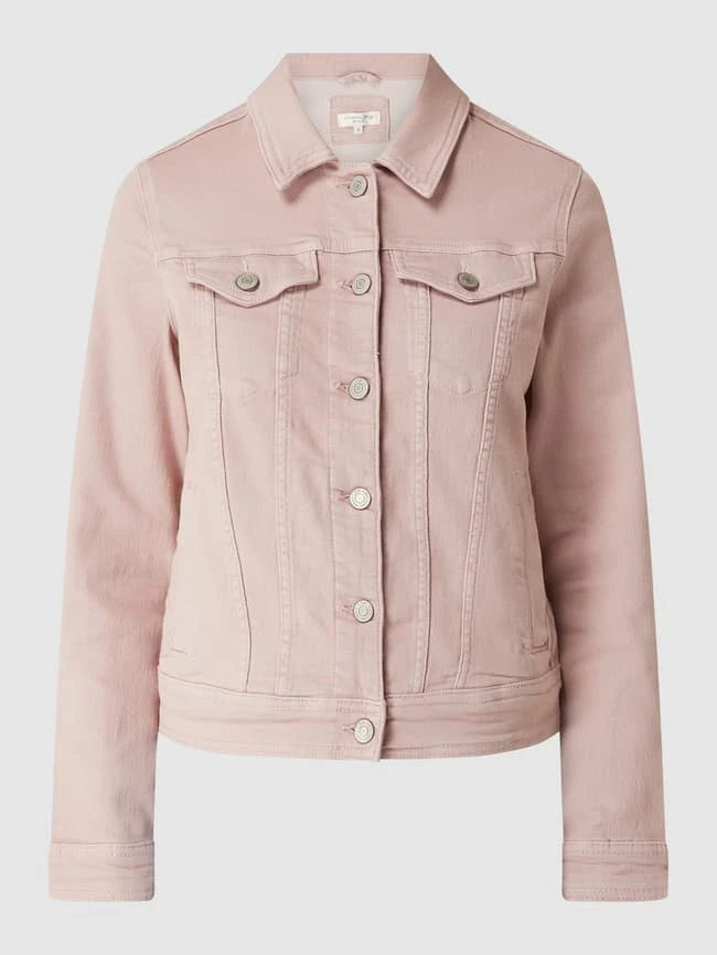 Christian Berg Woman Jeansjacke Mit Pattentaschen - Altrosa 2 Christian Berg Woman Jeansjacke Mit Pattentaschen - Altrosa – Bild 2