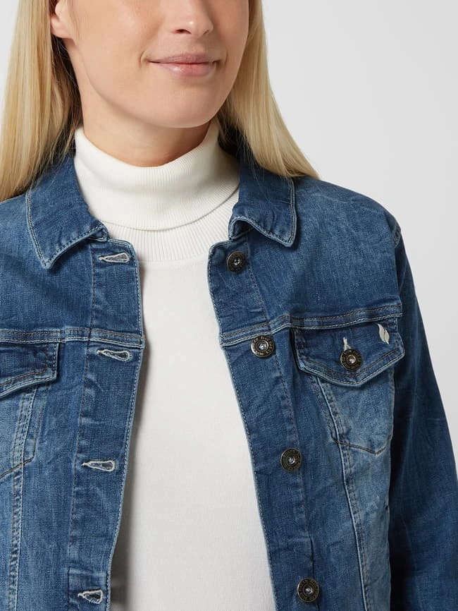 Blue Fire Jeans Jeansjacke Mit Stretch-Anteil - Blau 3 Blue Fire Jeans Jeansjacke Mit Stretch-Anteil - Blau – Bild 3
