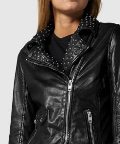 Gipsy Slim Fit Lederjacke Im Biker-Look Modell 'Scarla' - Schwarz 7 Gipsy Slim Fit Lederjacke Im Biker-Look Modell 'Scarla' - Schwarz -Gipsy Shop 857j0lif9l6jica96l74qdihal0k8hpk6h43iha4ah24mj9g8ko48ia4654jaja2850kkd1lal3kue2j9so30d9l60p34e1m60p32o9k6koj2e36cko3gc9nchimaob668p62c8