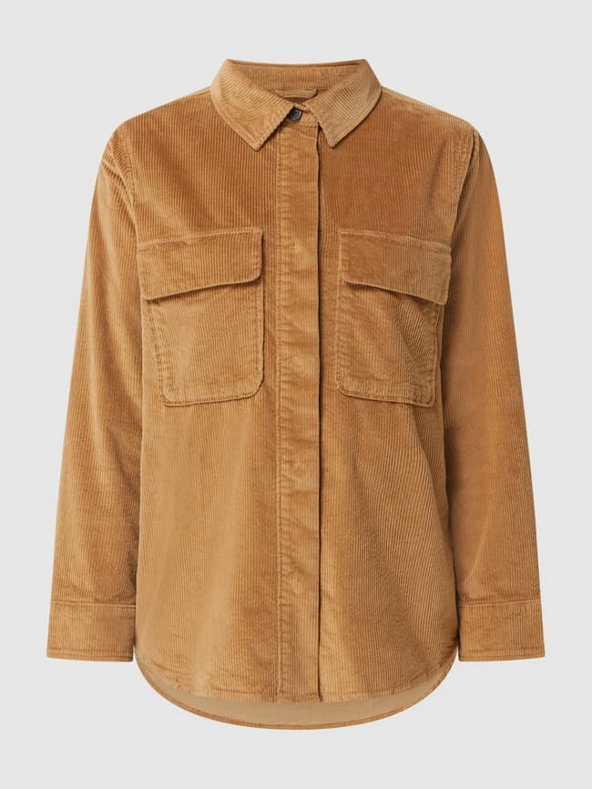 Tom Tailor Hemdjacke Aus Cord - Camel 2 Tom Tailor Hemdjacke Aus Cord - Camel – Bild 2