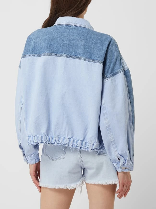 Edc By Esprit Jeansjacke Im Patchwork-Look - Hellblau 5 Edc By Esprit Jeansjacke Im Patchwork-Look - Hellblau – Bild 5