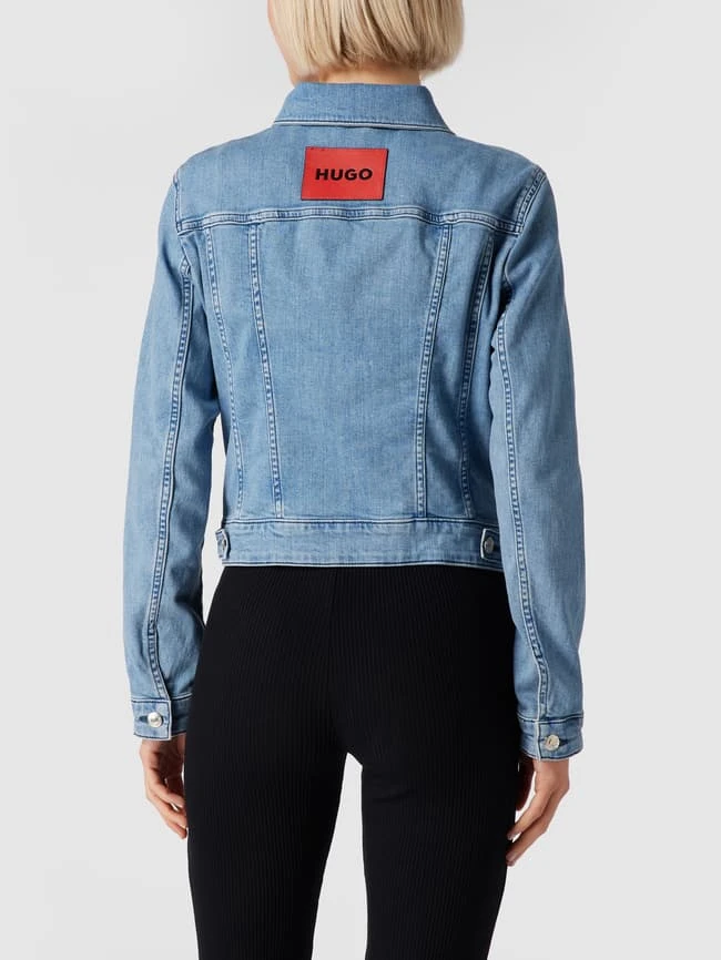 HUGO Jeansjacke Mit Label-Patch Modell 'Alex' - Jeans 5 HUGO Jeansjacke Mit Label-Patch Modell 'Alex' - Jeans – Bild 5