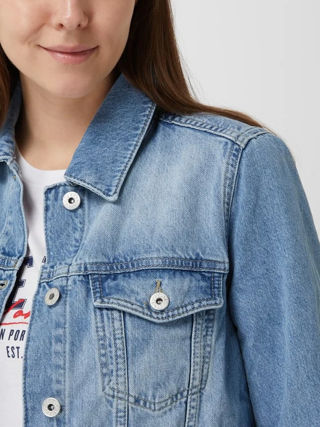 Jake*s Casual Jeansjacke Aus Baumwolle - Jeans 3 Jake*s Casual Jeansjacke Aus Baumwolle - Jeans – Bild 3